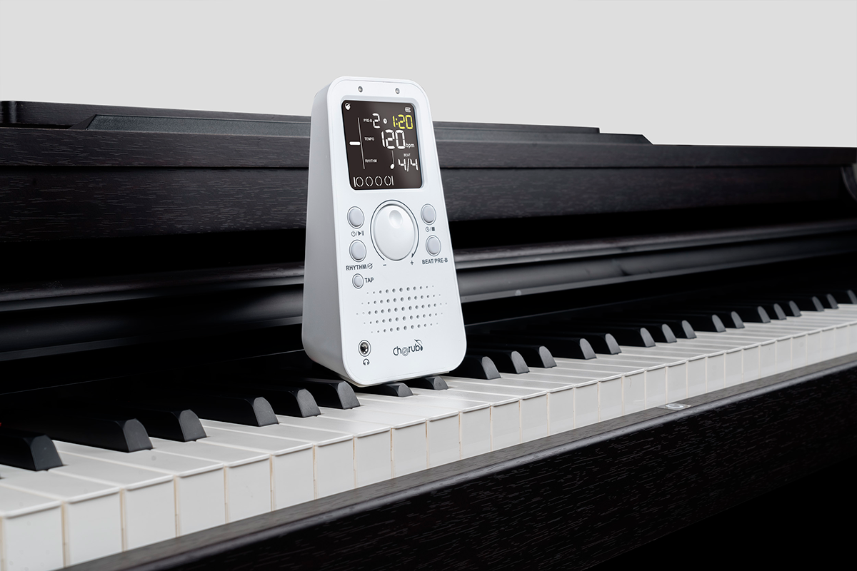 Métronome électronique évolué - blanc CHERUB WSM-289
