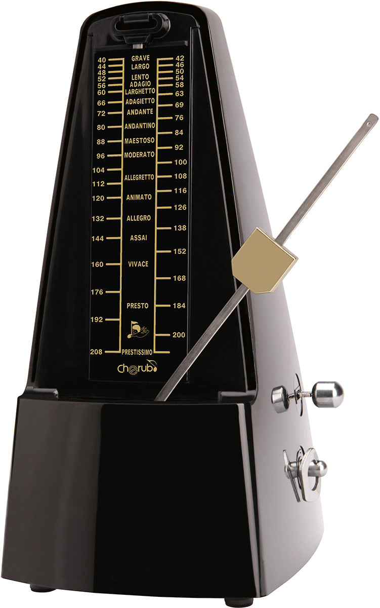 Métronome mécanique Noir CHERUB WSM-330-BK
