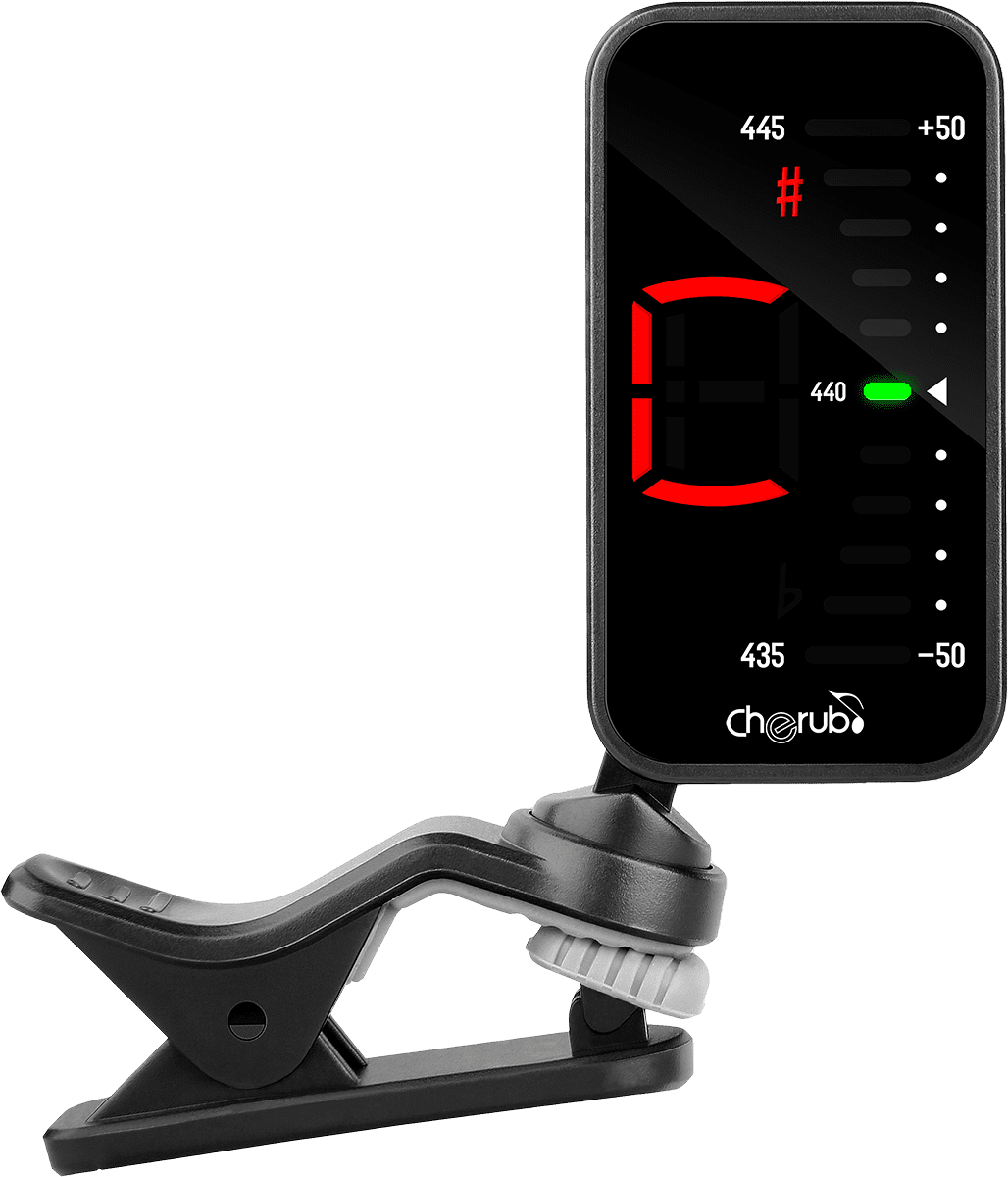 Accordeur pince guitare chromatique cherub wst-551c