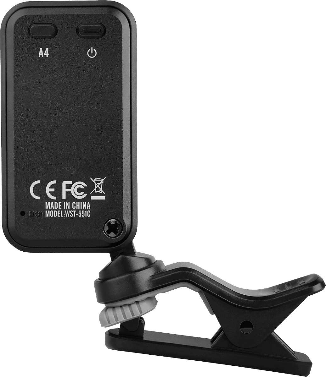 Accordeur pince guitare chromatique cherub wst-551c