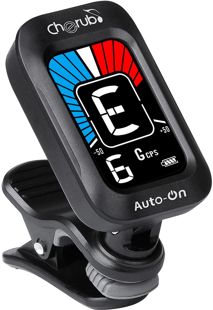 Accordeur pince chromatique + auto power on CHARUB WST 645