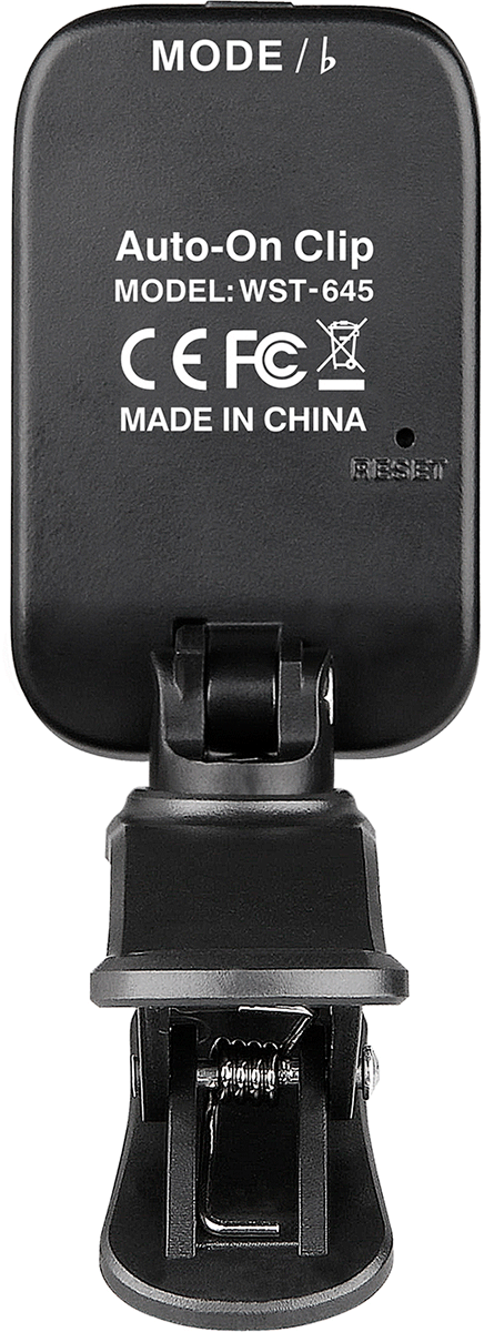 Accordeur pince chromatique + auto power on CHARUB WST 645