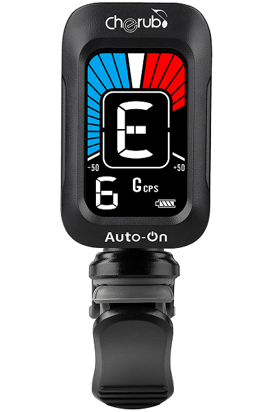 Accordeur pince chromatique + auto power on CHARUB WST 645