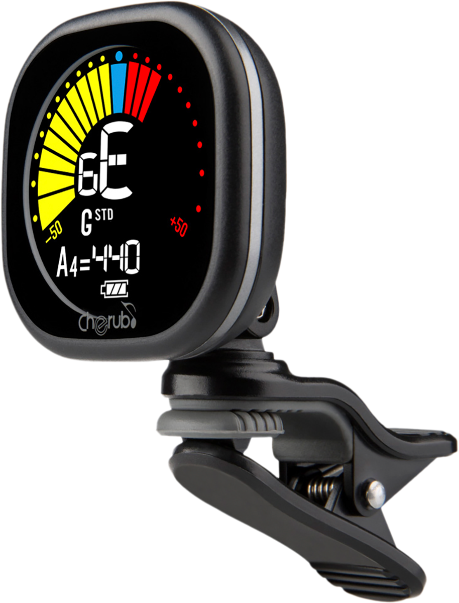 Accordeur clip guitare écran LCD + auto power off - CHERUB 675