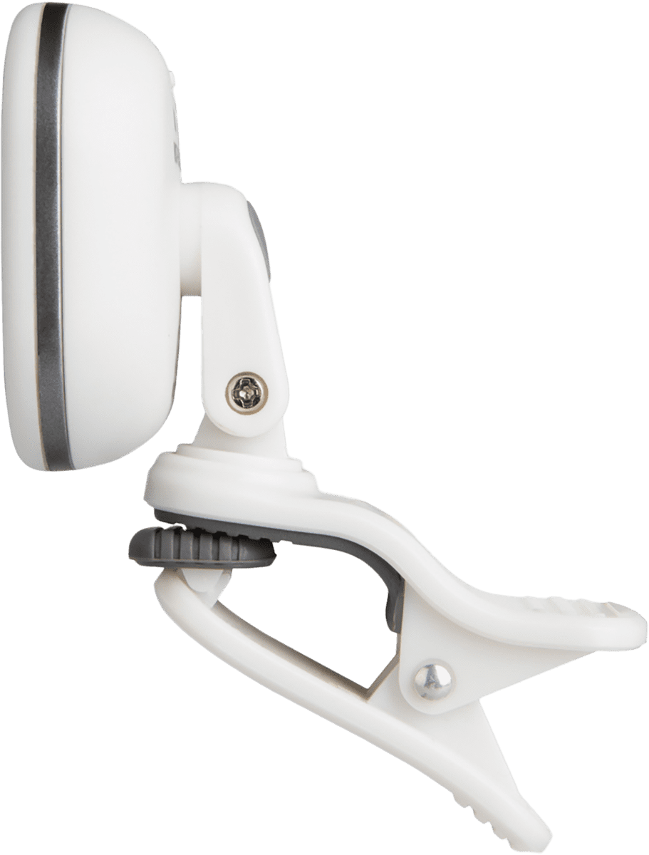 CHERUB WST-675-WH – Accordeur clip guitare écran LCD blanc avec Auto Power-Off