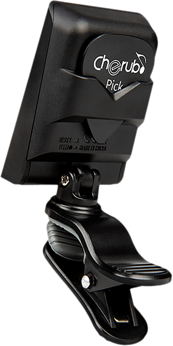 Accordeur pince auto power on/off + porte-médiator CHERUB WST 680