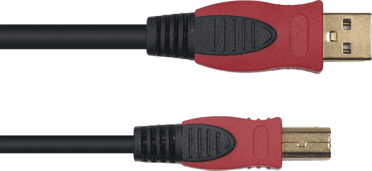 YELLOW CABLE N01-5 – Câble USB A mâle / B mâle 5 m