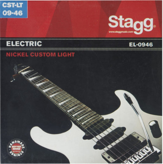 JEU DE CORDES POUR GUITARE ÉLECTRIQUE STAGG EL-1046