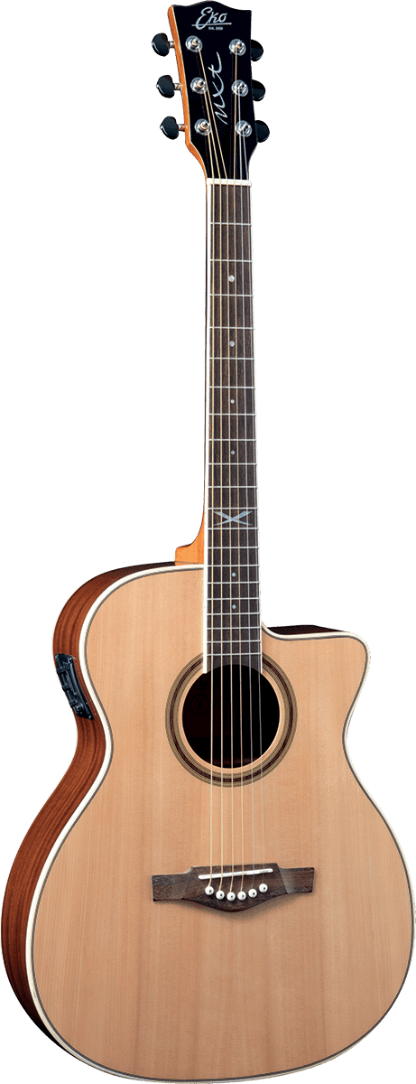 GUITARE ELECTRO ACOUSTIQUE AUDITORIUM CUTAWAY EKO NXT-A100CWE-NAT