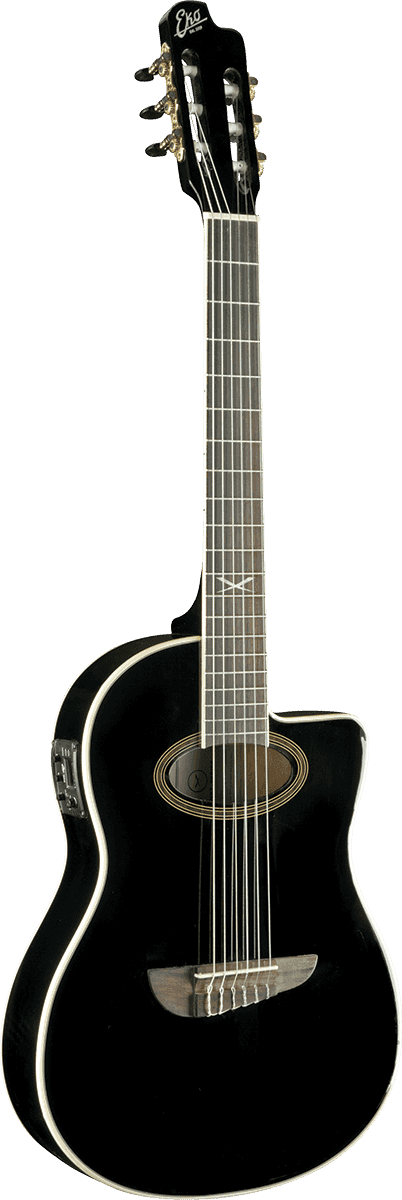 GUITARE NYLON CUTAWAY ELECTRO ACOUSTIQUE EKO NXT-N100CWE-BLK