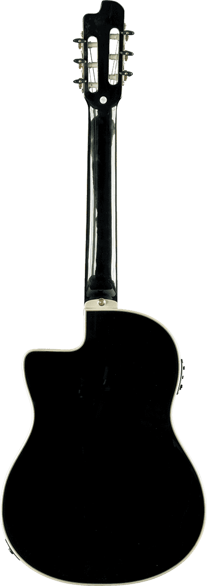 GUITARE NYLON CUTAWAY ELECTRO ACOUSTIQUE EKO NXT-N100CWE-BLK