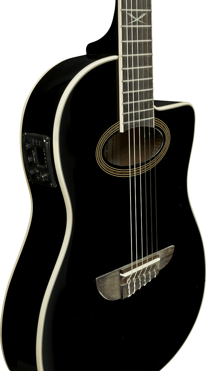 GUITARE NYLON CUTAWAY ELECTRO ACOUSTIQUE EKO NXT-N100CWE-BLK