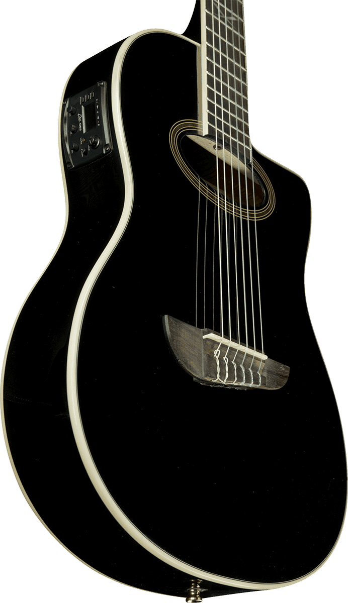 GUITARE NYLON CUTAWAY ELECTRO ACOUSTIQUE EKO NXT-N100CWE-BLK