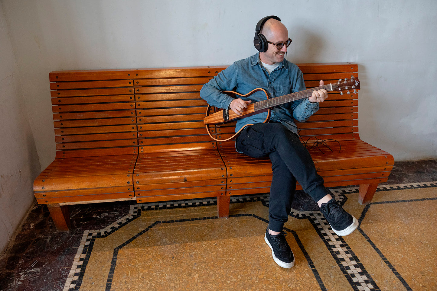 GUITARE FOLK SILENT BLUETOOTH + FX EKO ONE-S150E-FOLK