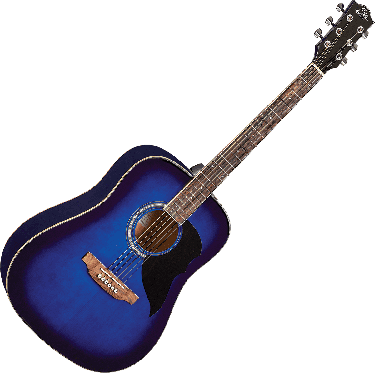 Eko Guitars Ranger 6 BLU – Guitare acoustique Dreadnought Blue Sunburst