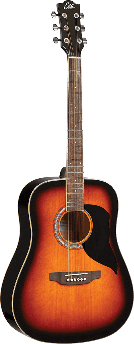 Eko Guitars Ranger 6 BWN – Guitare acoustique Dreadnought Brown Sunburst