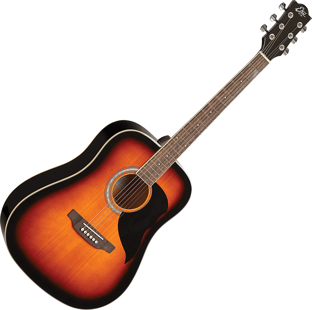 Eko Guitars Ranger 6 BWN – Guitare acoustique Dreadnought Brown Sunburst
