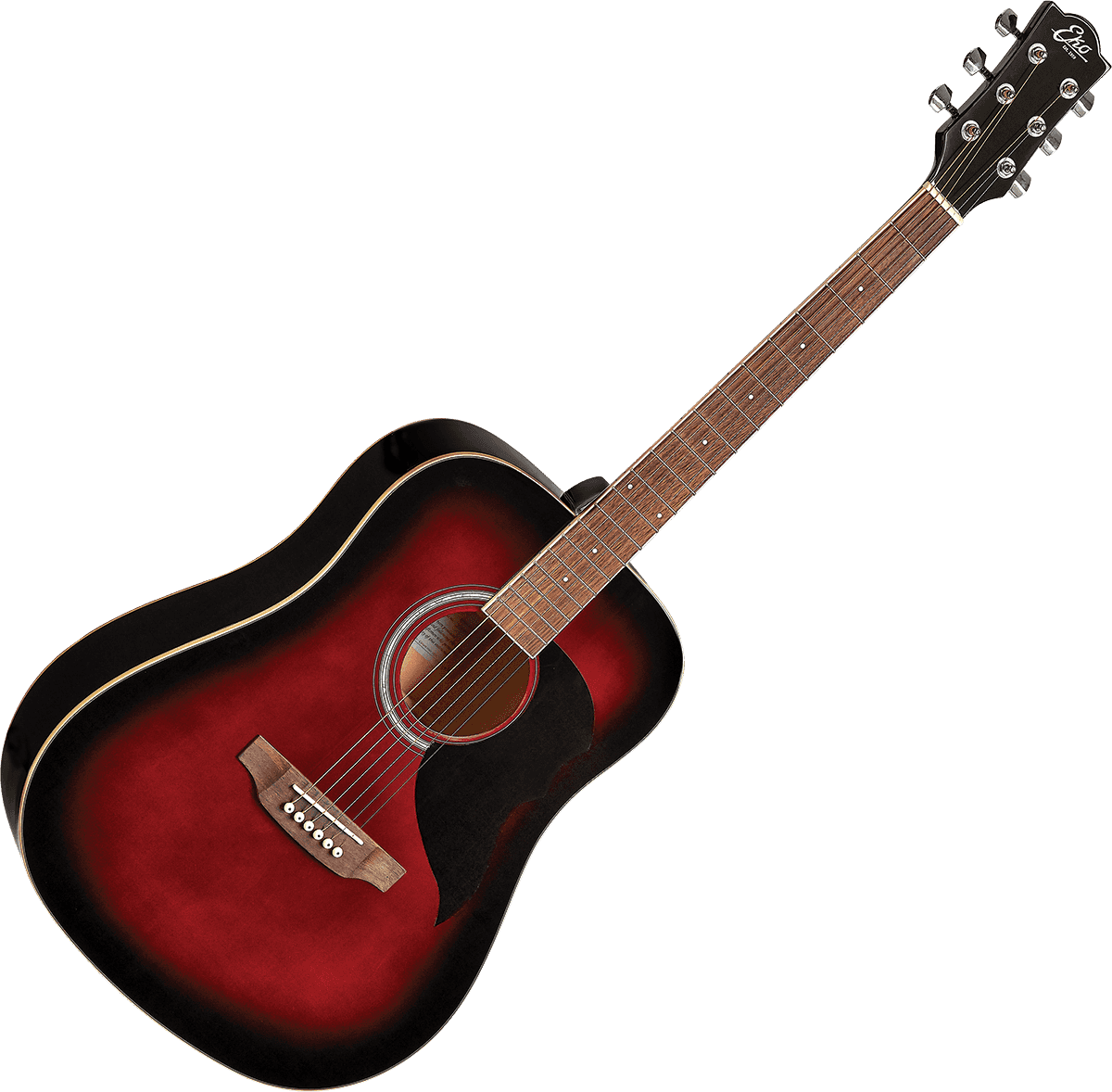 Eko Guitars Ranger 6 RED – Guitare acoustique Dreadnought Red Sunburst