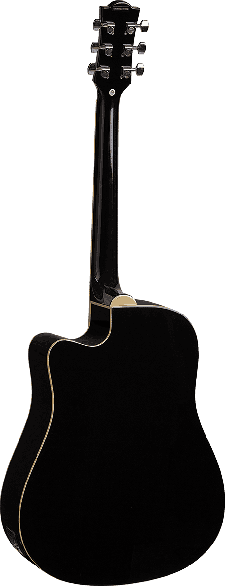 Eko Guitars Ranger 6 CW-EQ BLK – Guitare électro-acoustique Dreadnought noire
