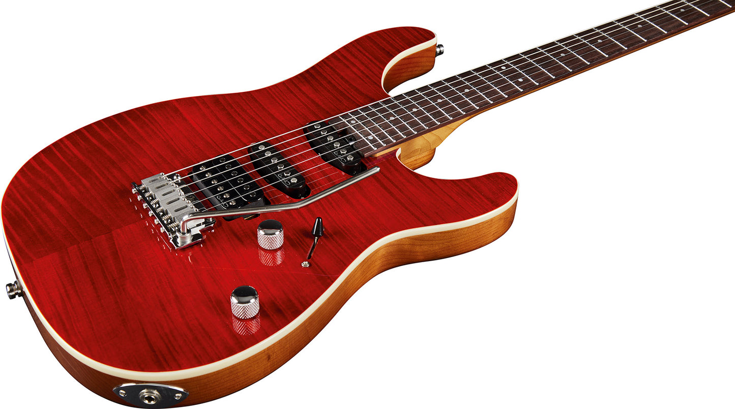 GUITARE ELECTRIQUE AIRE 800 MUSA ROUGE  EKO AIRE-MUSA800-RED