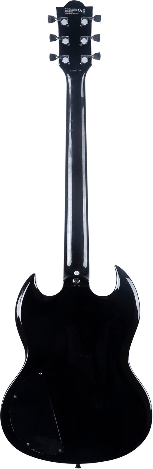 Guitare électrique type SG Eko DV300 noire  STOCK B