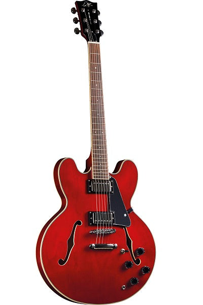 GUITARE ELECTRIQUE HOLLOWBODY DOUBLE CUT EKO FUSION