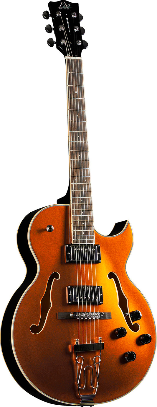 Guitare électrique Eko Jazz GLD – Finition Gold - STOCK B
