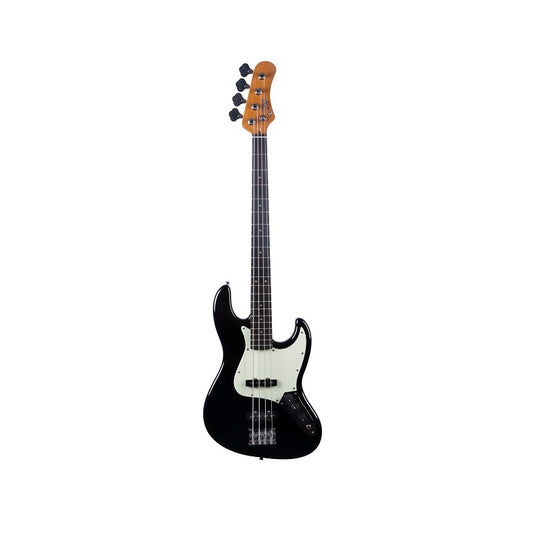EKO JB300-BLK – Basse électrique noire type JB Vintage 4 cordes