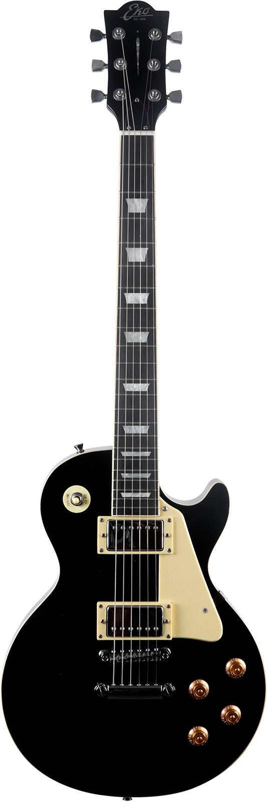 Guitare électrique type Les Paul Vintage EKO LS300-BLK – Noire - STOCK B