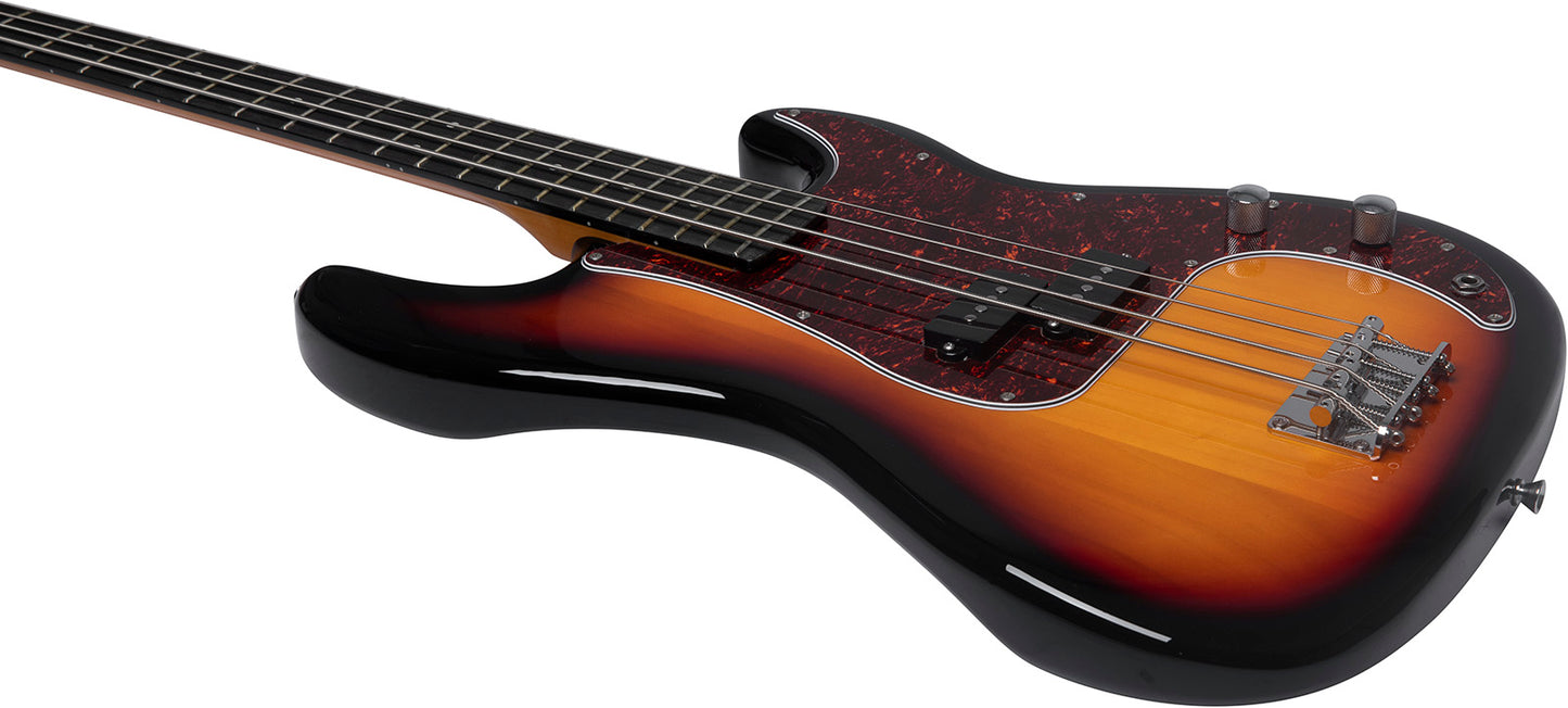 BASSE ELECTRIQUE TYPE PRECISION SUNBURST PB300-SB