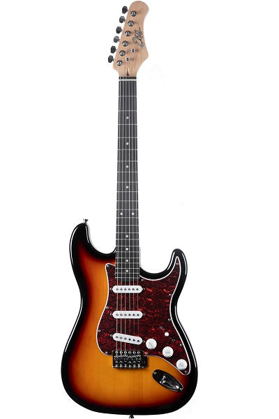 Guitare électrique sunburst EKO ST100-SB - STOCK B