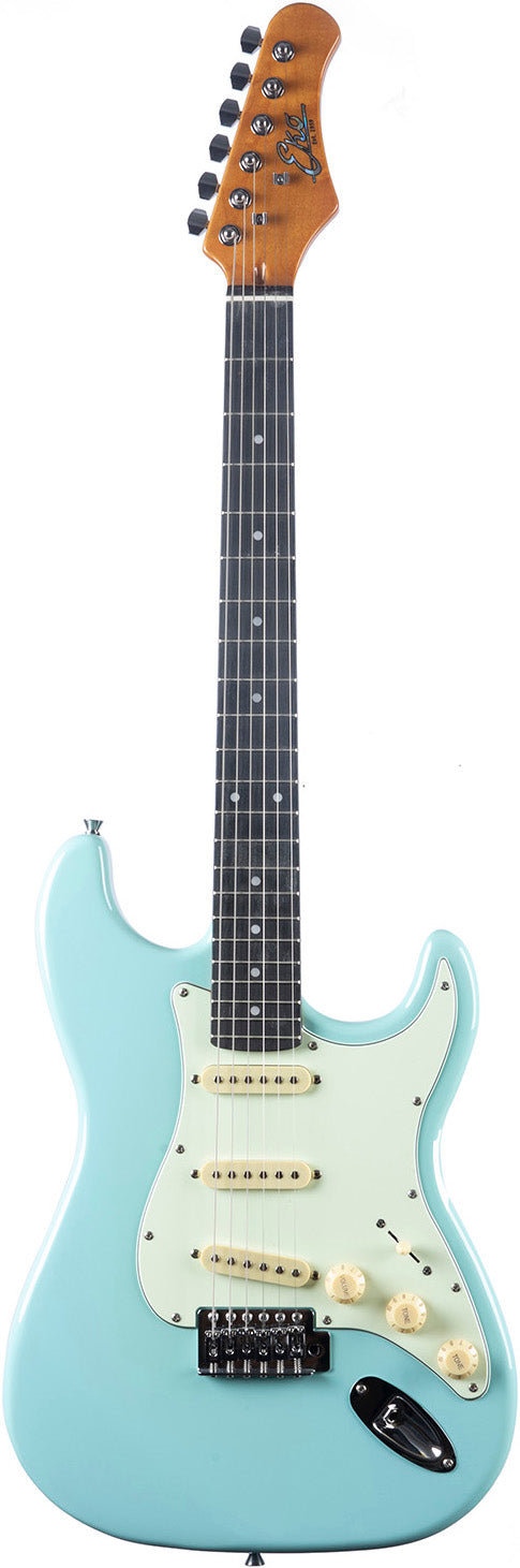 Guitare électrique type Strat Eko BLEUE ST300-BLU – STOCK B