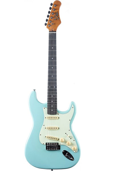 Guitare électrique Daphne Blue EKO ST300-BLU