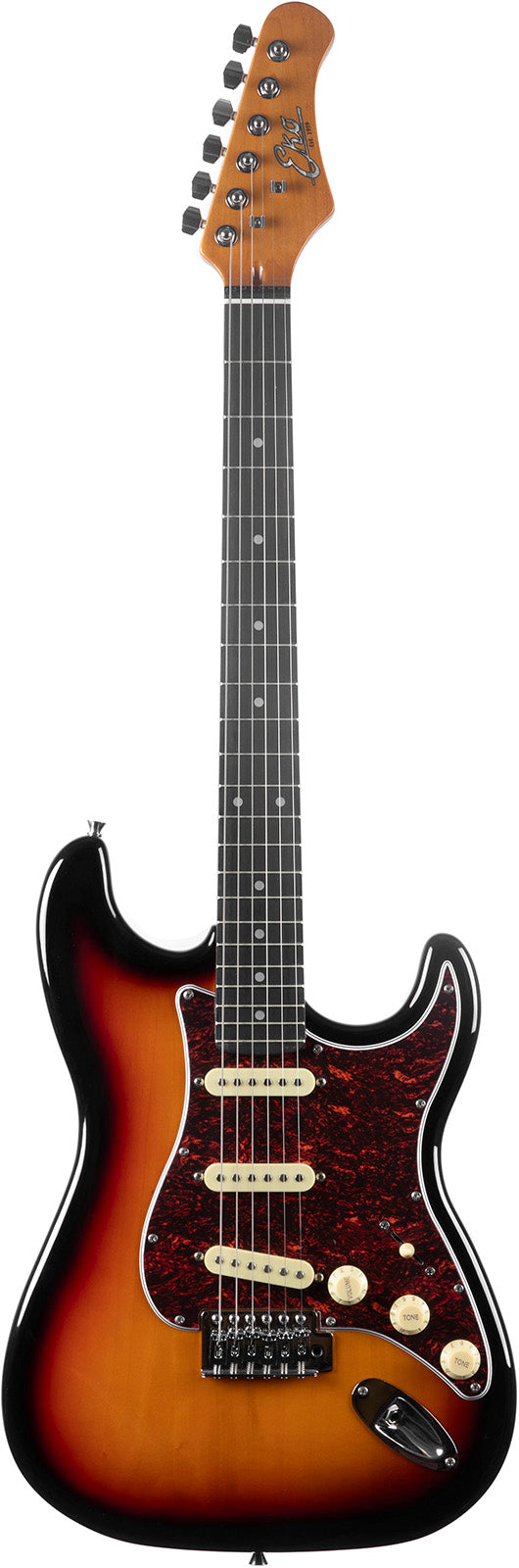 Guitare électrique Sunburst EKO ST300-SB