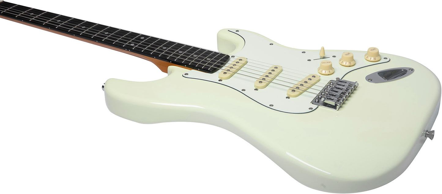 Guitare électrique Olympic White EKO ST300-WH