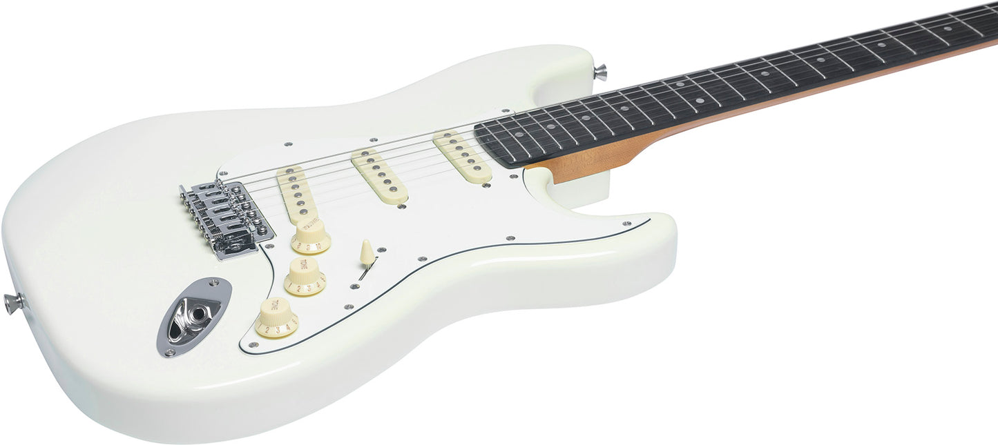 Guitare électrique Olympic White EKO ST300-WH