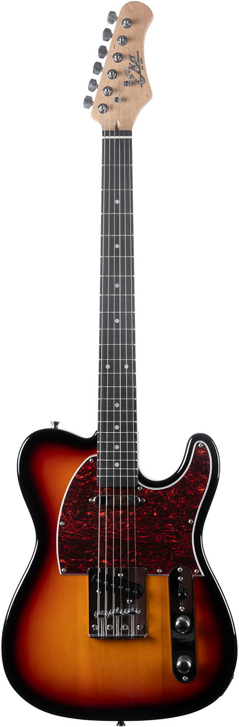 Guitare électrique type Tele vintage Sunburst EKO TL300-SB