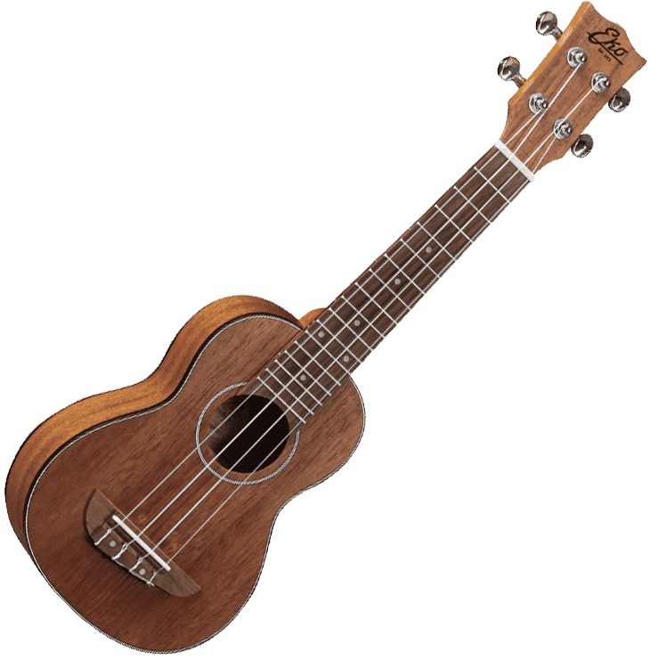 UKULELE SOPRANO EKO ACAJOU - pack housse accessoires