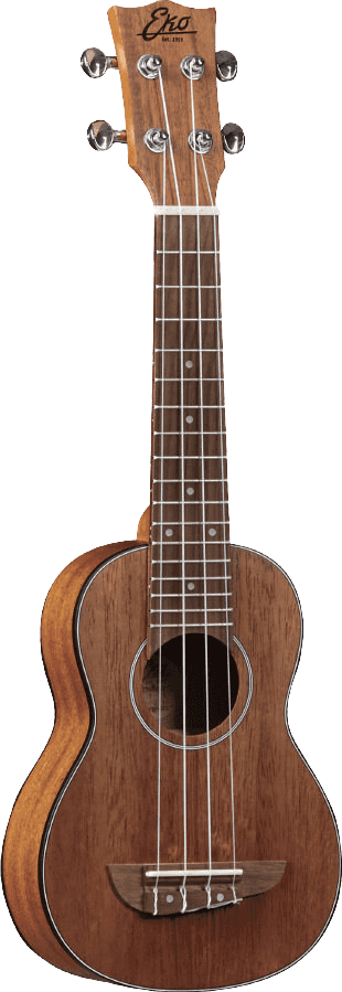 UKULELE SOPRANO EKO ACAJOU - pack housse accessoires