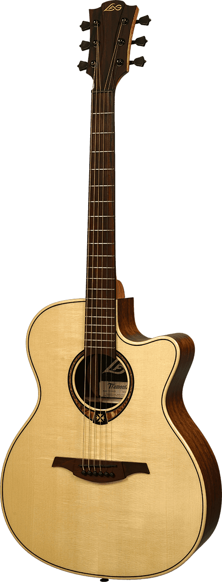 GUITARE ELECTRO ACOUS. AUDITORIUM PAN COUPE LAG TRAMONTANE T318ACE