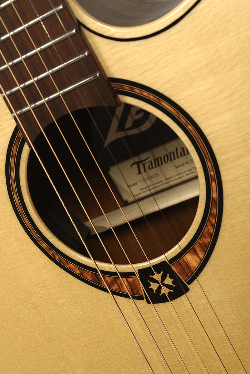 GUITARE ELECTRO ACOUS. AUDITORIUM PAN COUPE LAG TRAMONTANE T318ACE