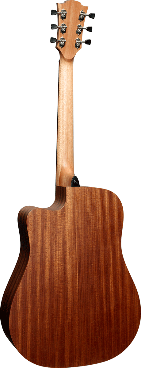 GUITARE FOLK DREADNOUGHT PAN COUPE NATURELLE LAG TRAMONTANE T70DC-NAT