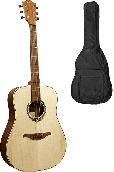 GUITARE FOLK DREADNOUGHT GAUCHER LAG TRAMONTANE TL70D-NAT