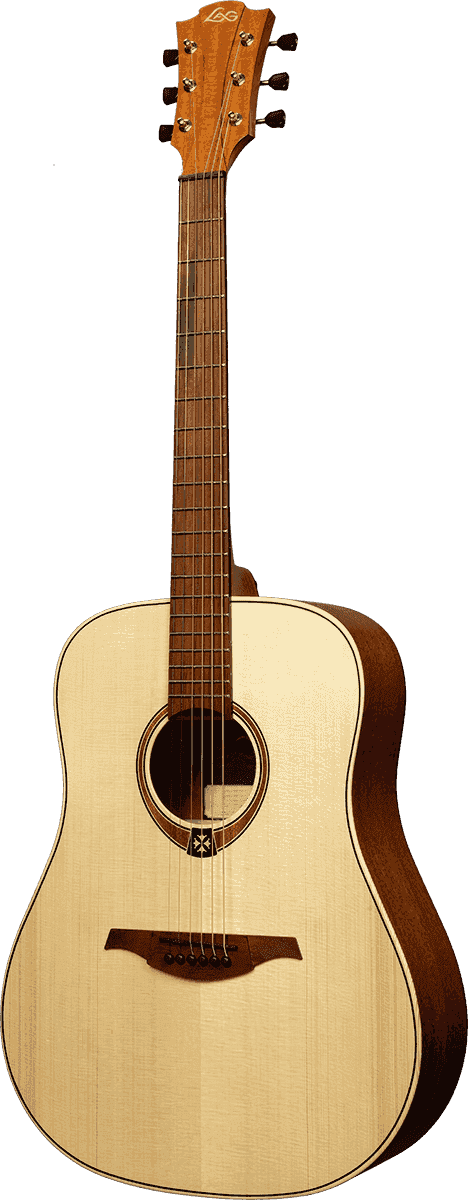 GUITARE FOLK DREADNOUGHT GAUCHER LAG TRAMONTANE TL70D-NAT