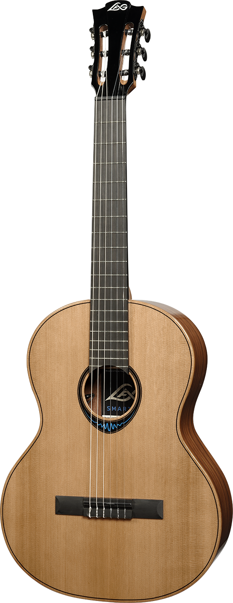 Guitare électro-acoustique classique Lâg Smart Guitar BlueWave 2 CBW2E