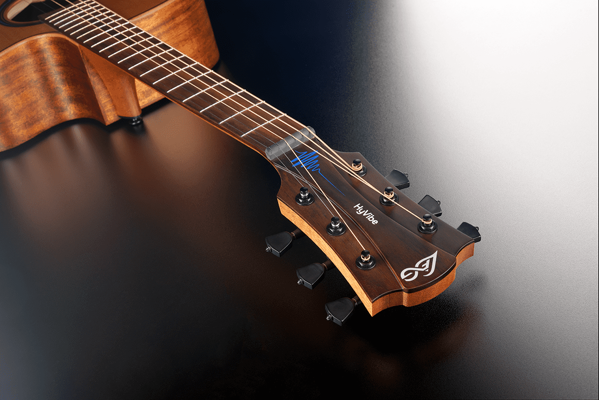 GUITARE LAG SERIE HYVIBE 10 Dreadnought Pan-Coupé - fin de série