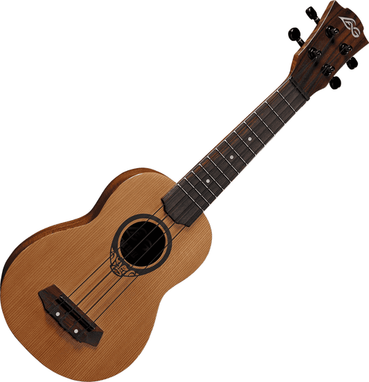 UKULELE SOPRANO LAG AVEC HOUSSE TIKI UKU 10
