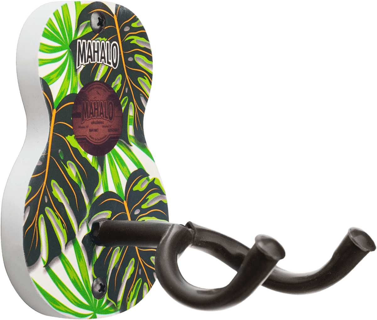 UKULELE SOPRANO MONSTERA + SUPPORT MURAL MAHALO MA1MT