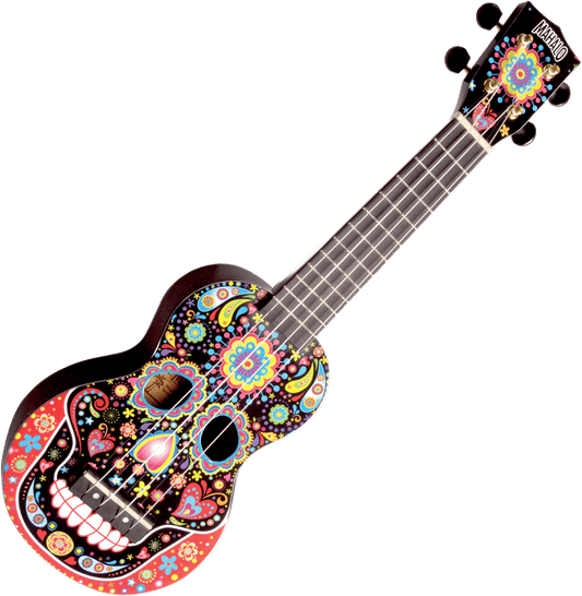UKULELE SOPRANO CRANE MEXICAIN + HOUSSE MAHALO MA1SKBK