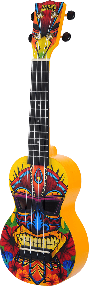 UKULELE SOPRANO TIKI + HOUSSE MAHALO MA1TK